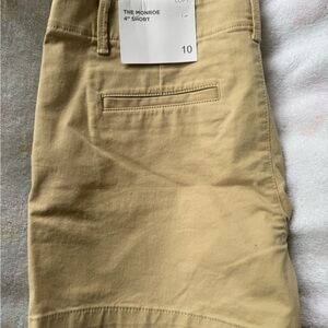 LOFT Beige Monroe Shorts